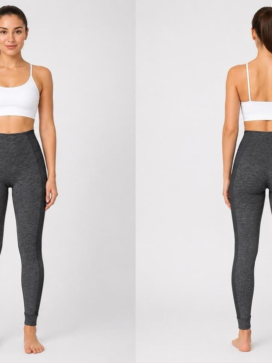 Athleta Pants - Athleta Charcoal Heather High-Rise Performance Leggings